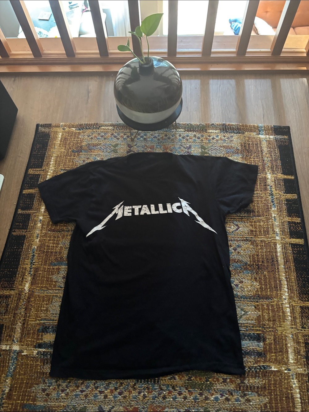Metallica Women's Black Logo Tee - Short Sleeve 😎